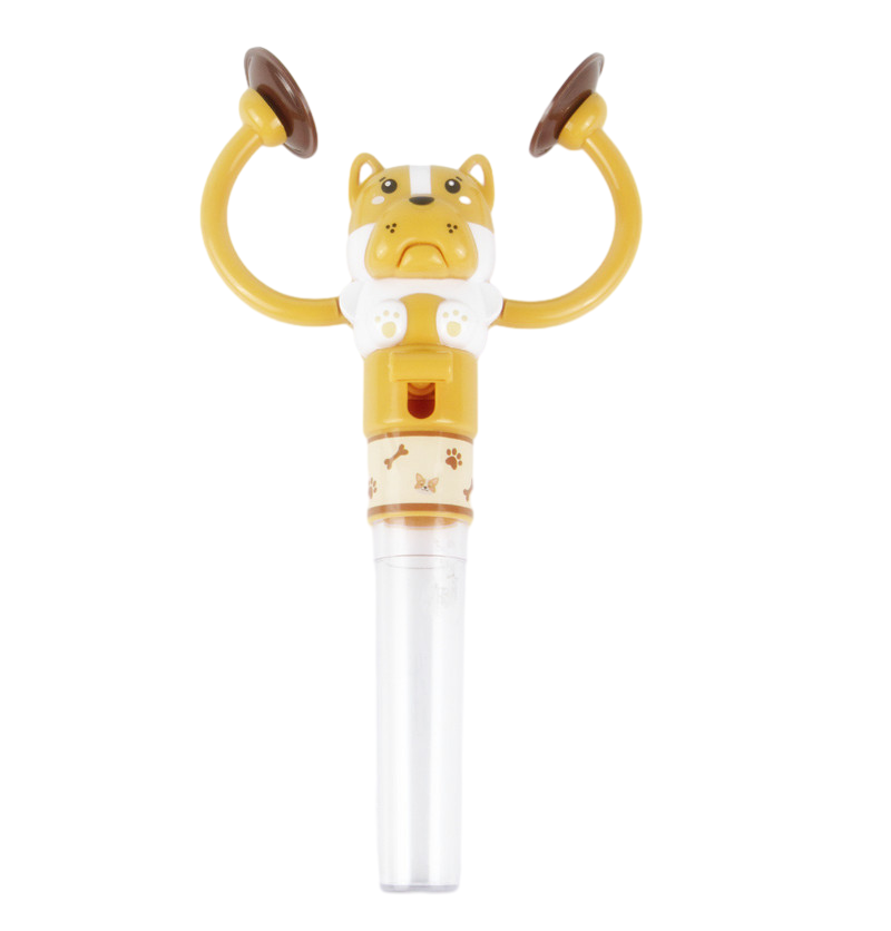 Drumming Dog candy toy